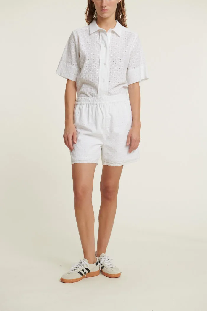 Adie Shorts - Bright White