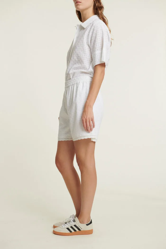 Adie Shorts - Bright White