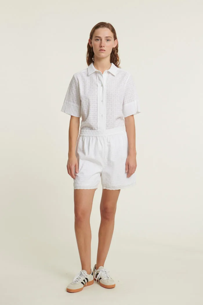 Adie Shorts - Bright White