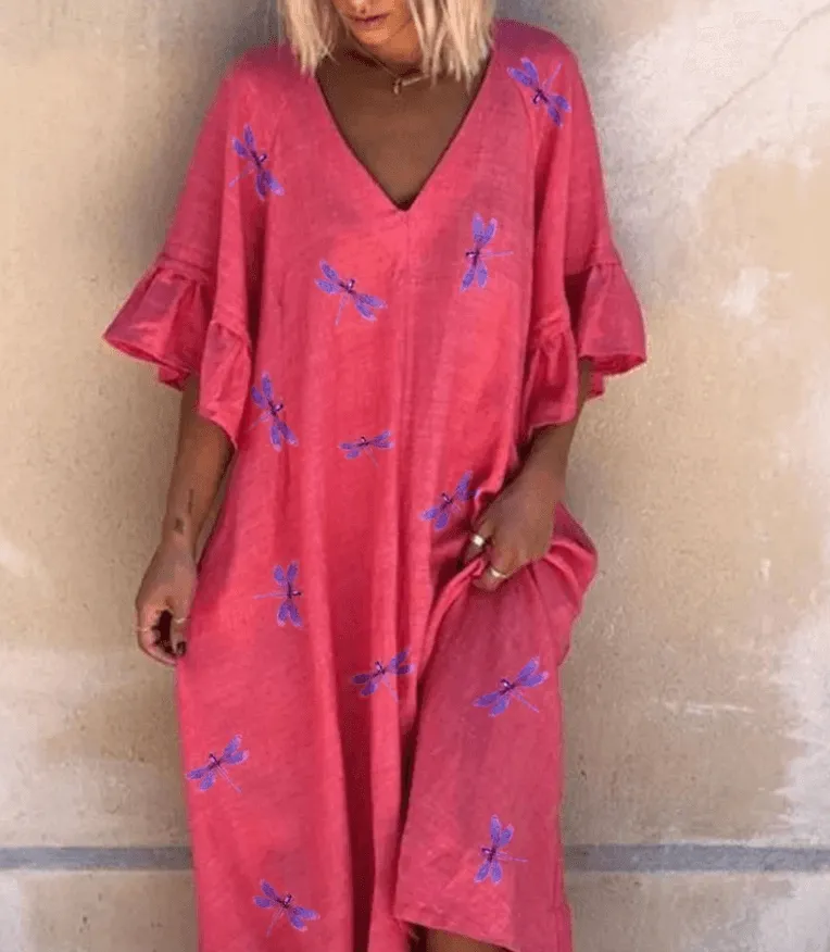 Beautiful linen dress
