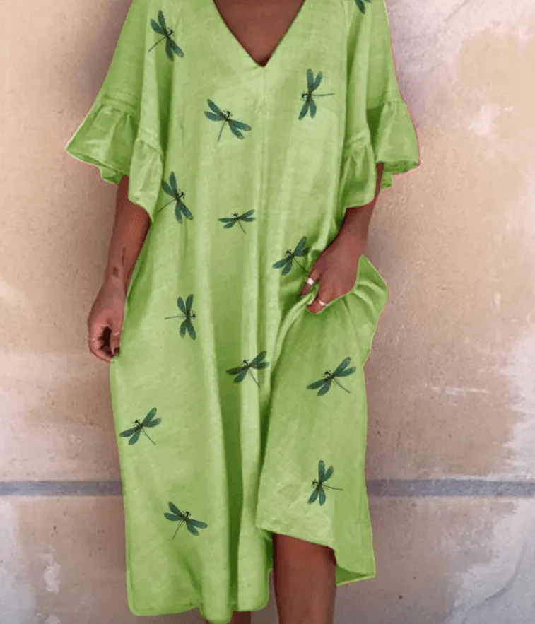 Beautiful linen dress