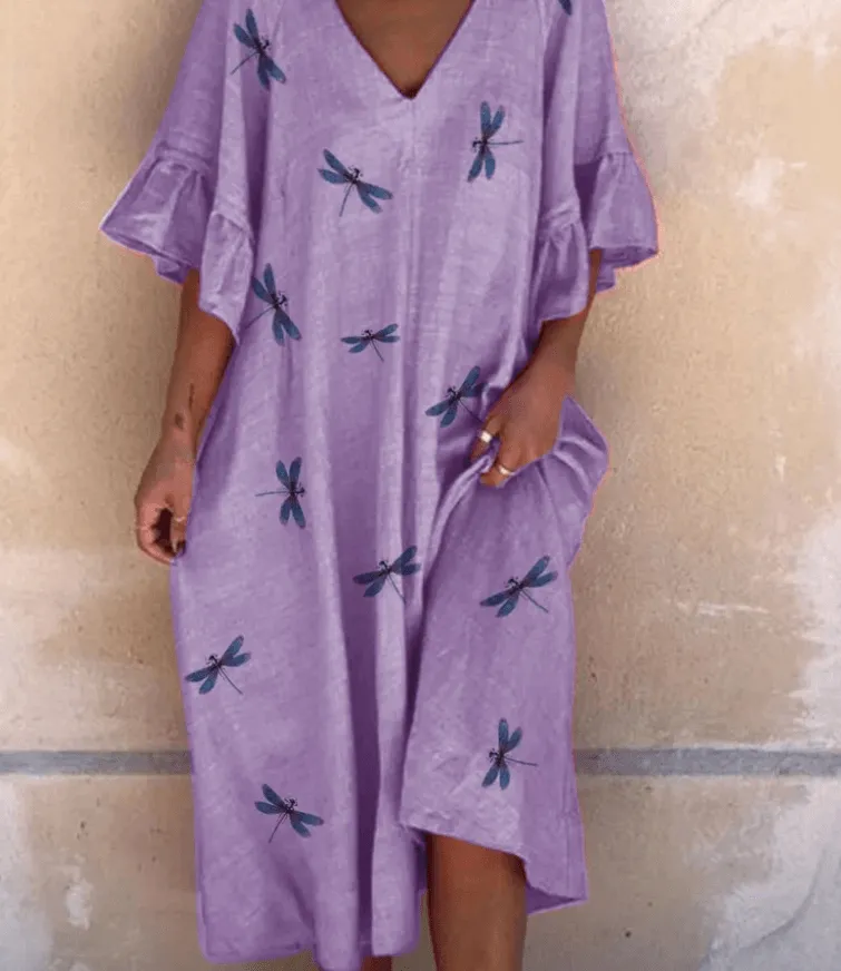 Beautiful linen dress