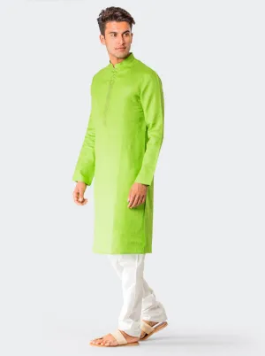 Bright Green Kurta Set