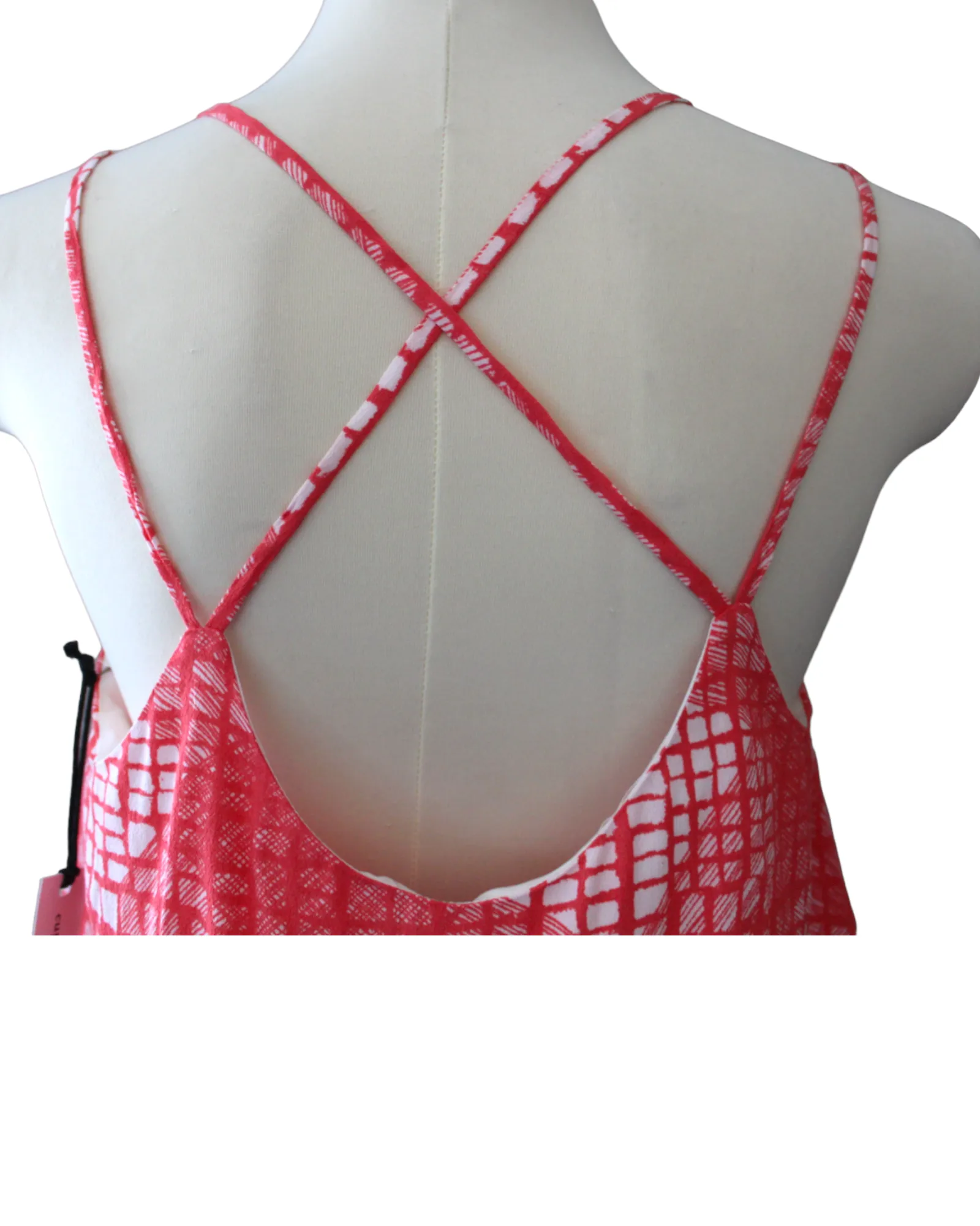 Bright Spring Pacific Coral Dress