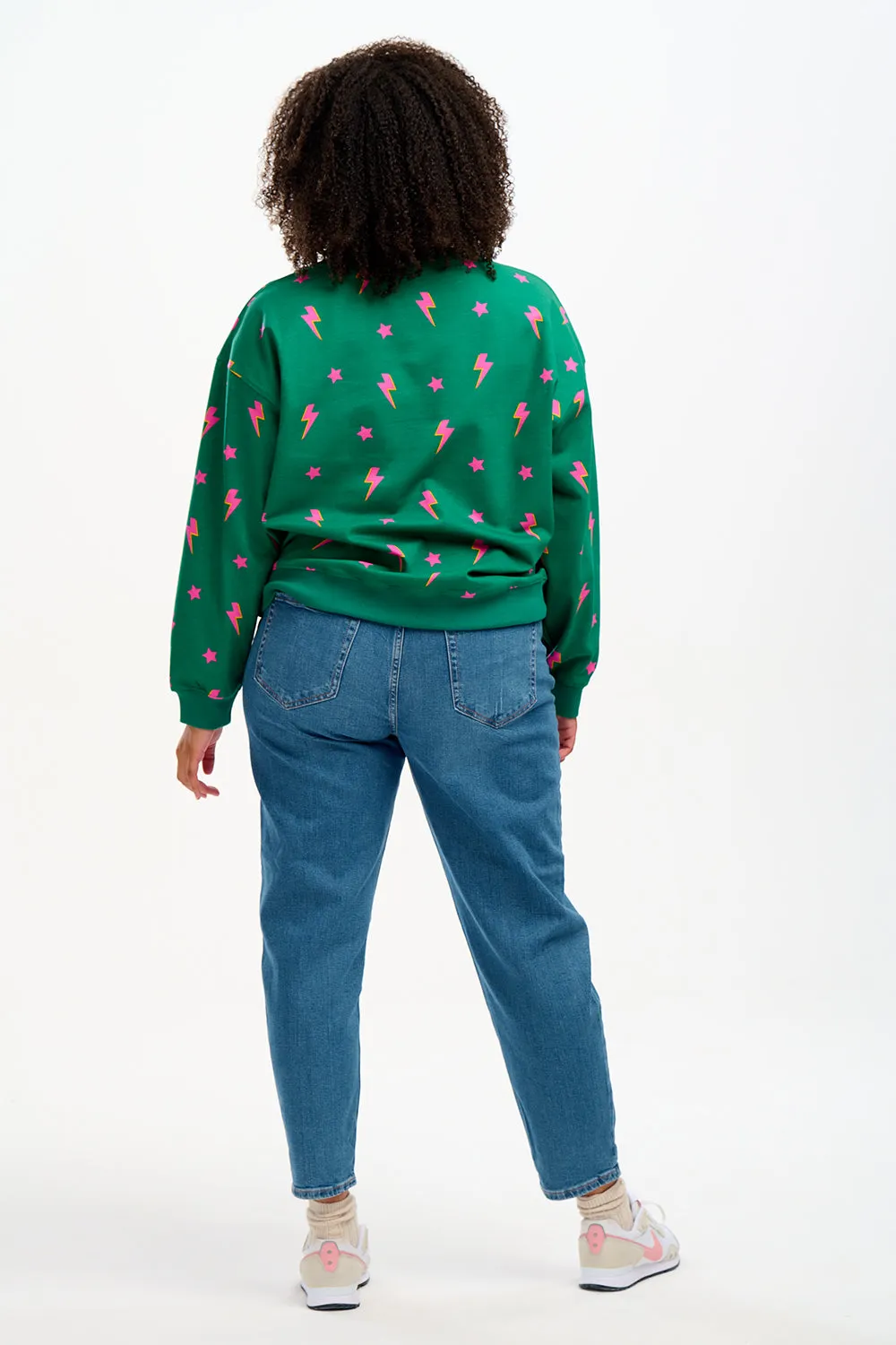 Eadie Sweatshirt - Star Lightning Green