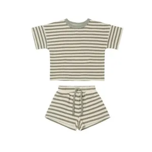 Ethan Set | Grey Jungle Stripes