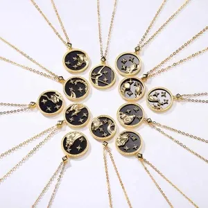 Goldosa - Unique zodiac necklace