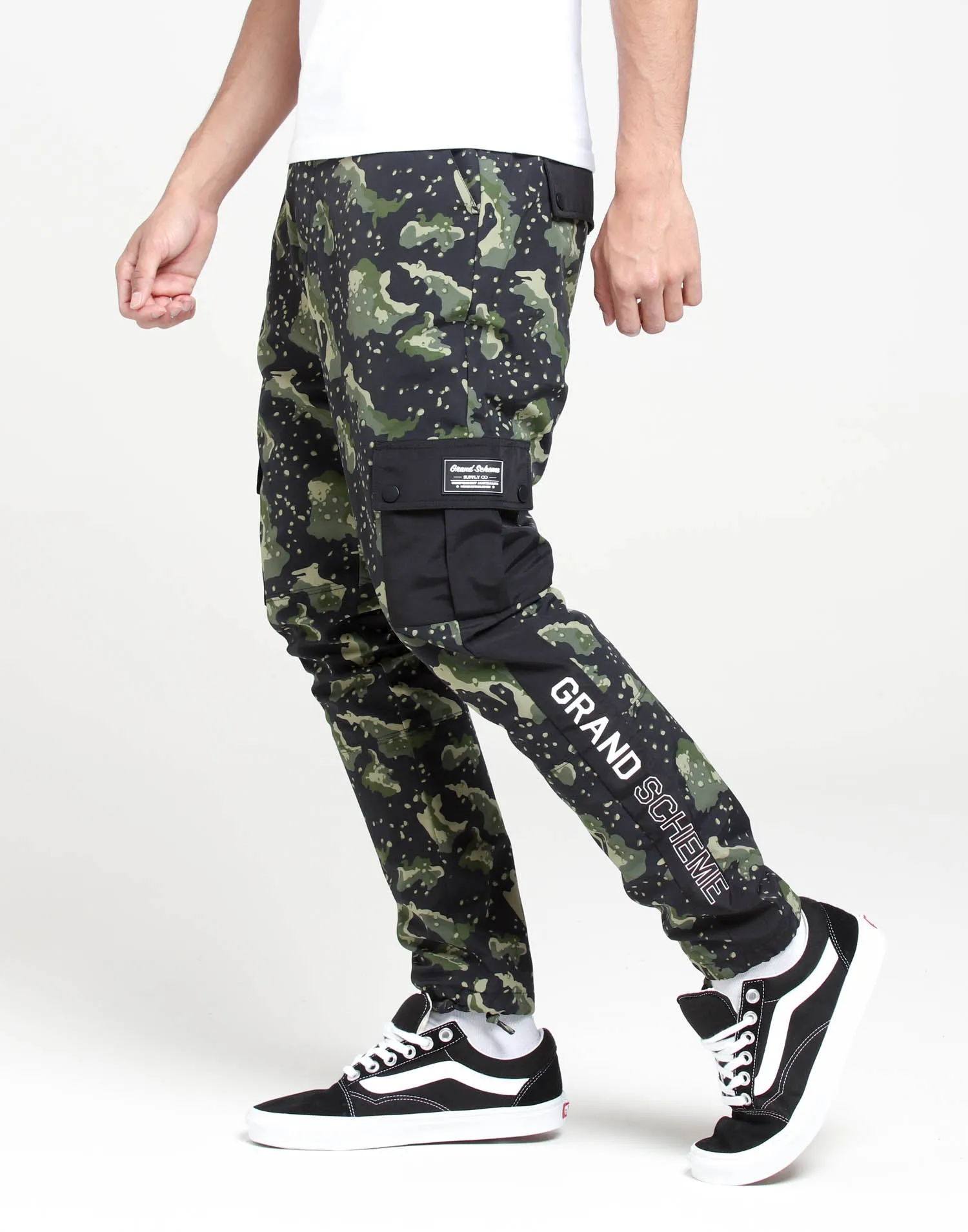 Grand Scheme Undetectable Cargo Pants Black/Green