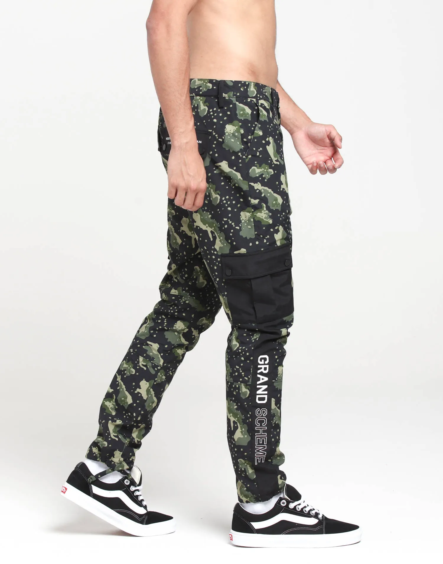 Grand Scheme Undetectable Cargo Pants Black/Green