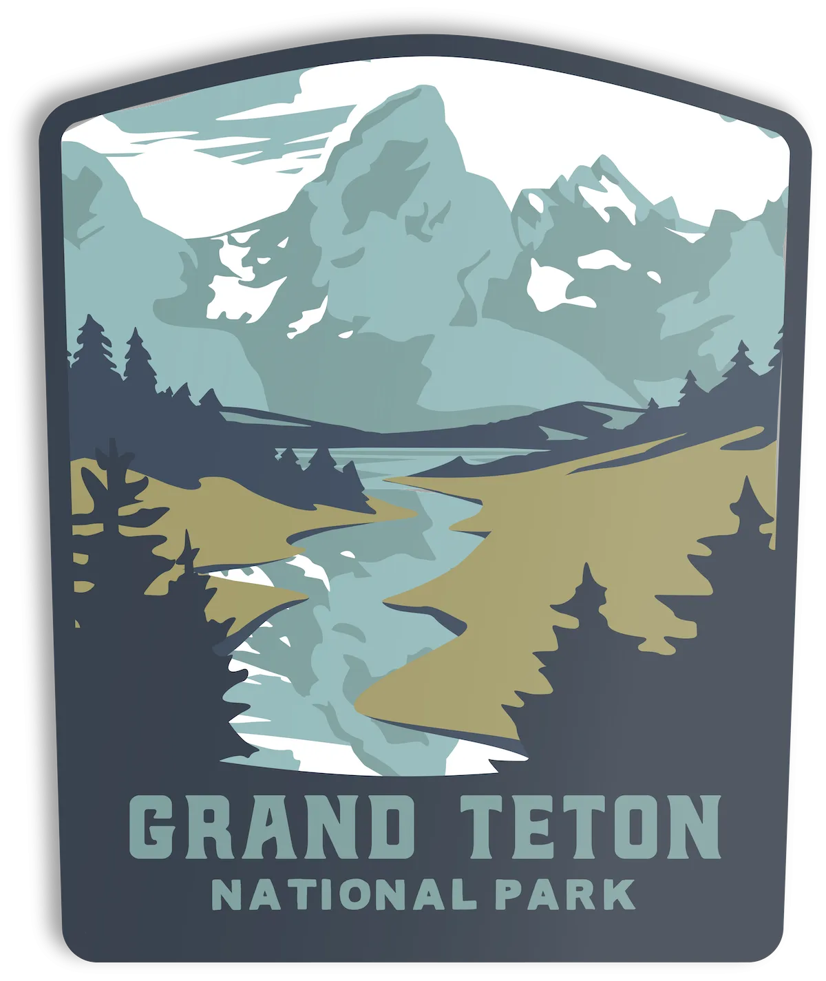 Grand Teton Sticker