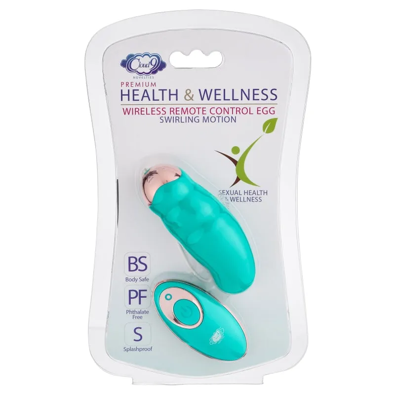 Health and Wellness Wireless Remote Control Egg -  Swirling Motion