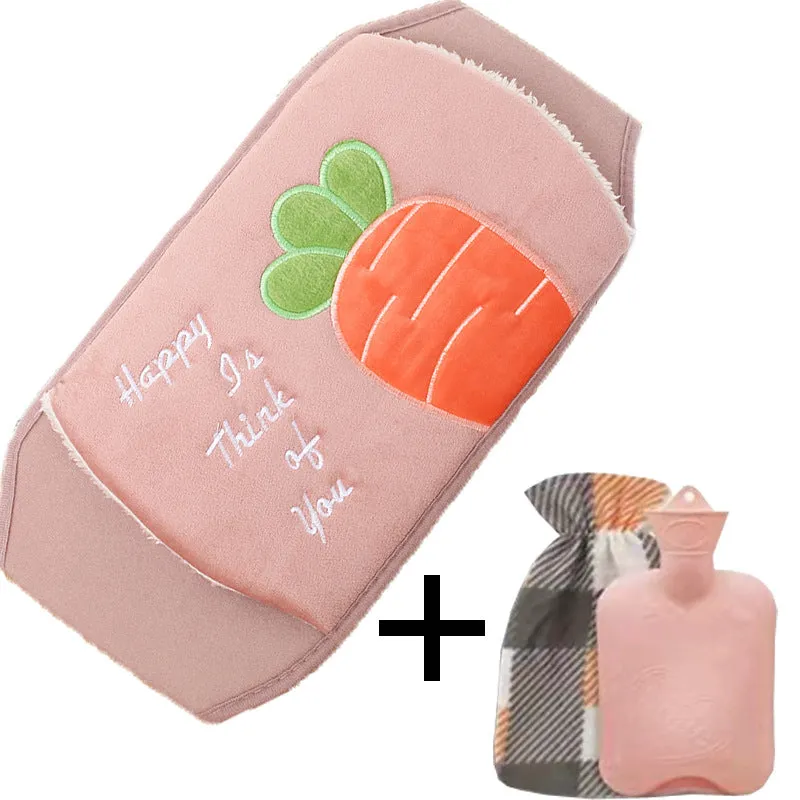 Kerstverkoop 49% UITPluche Navulbare Warm Waterfles Riem