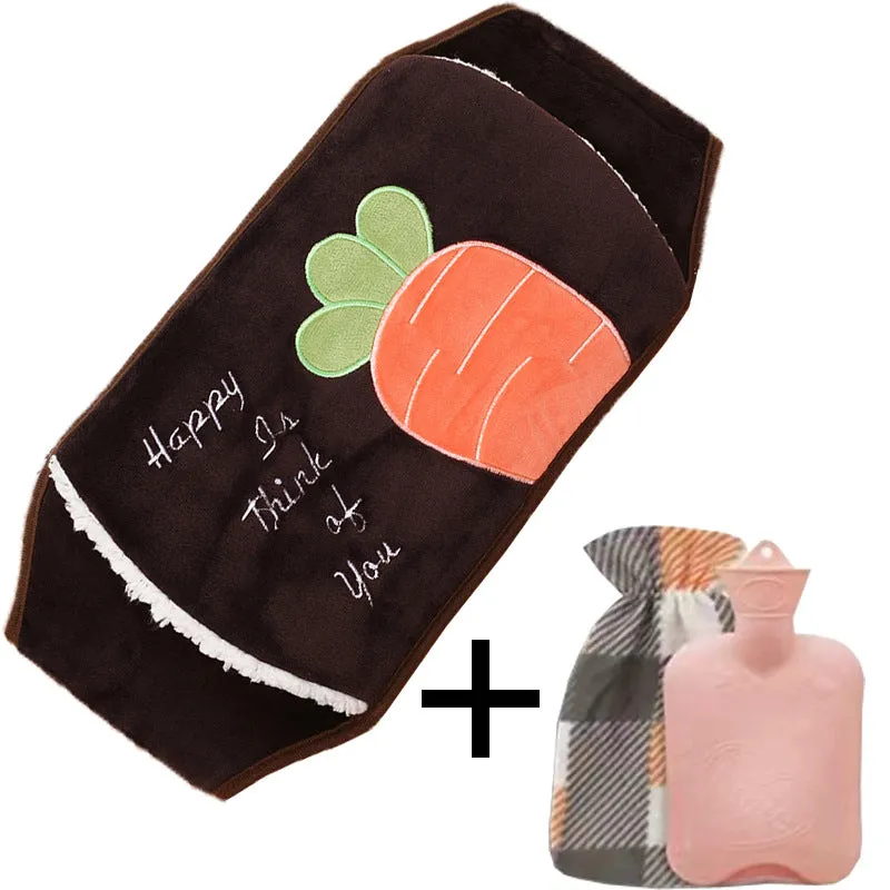Kerstverkoop 49% UITPluche Navulbare Warm Waterfles Riem