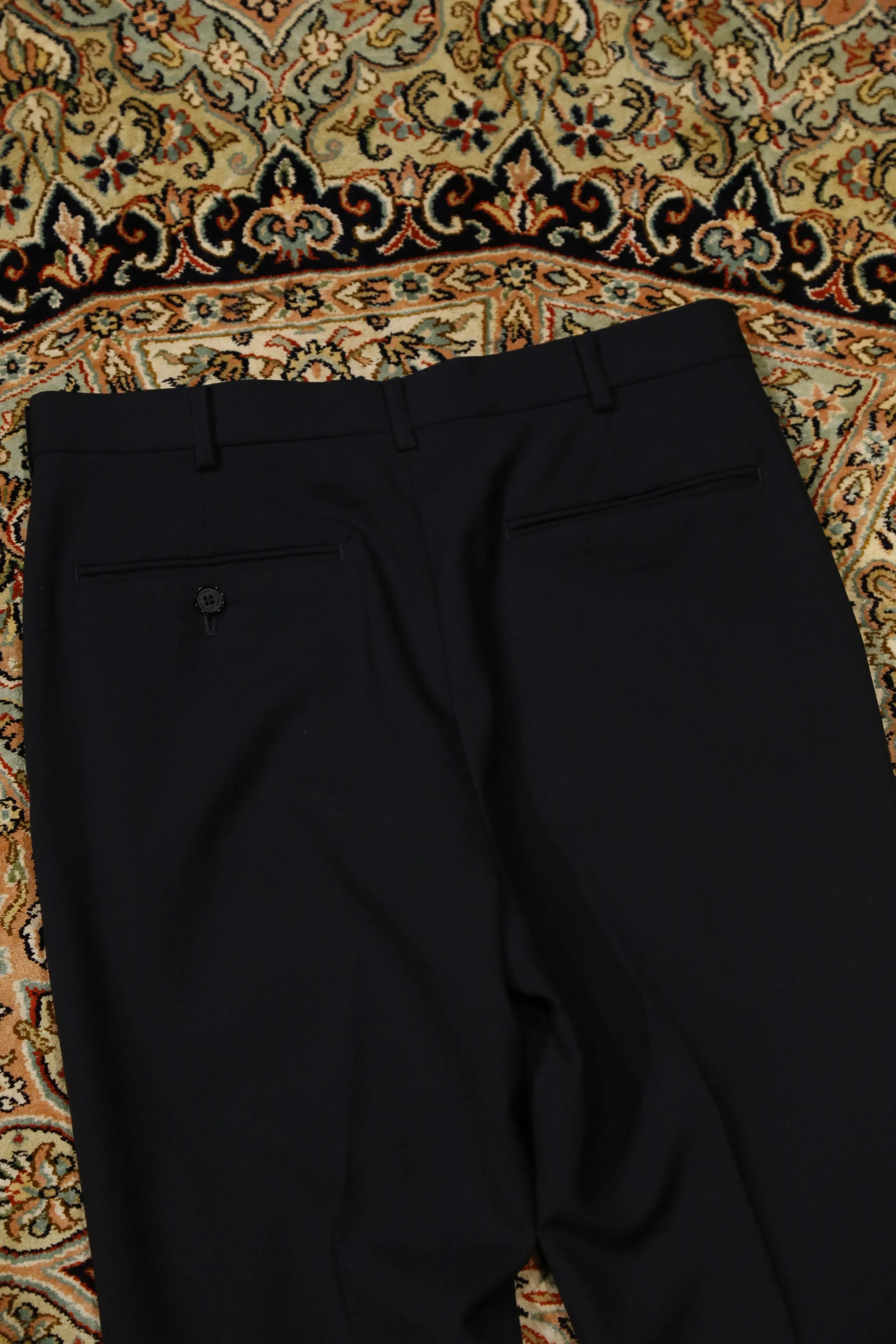 LITTLEBIG NAVY Slim Trousers (EXCLUSIVE)