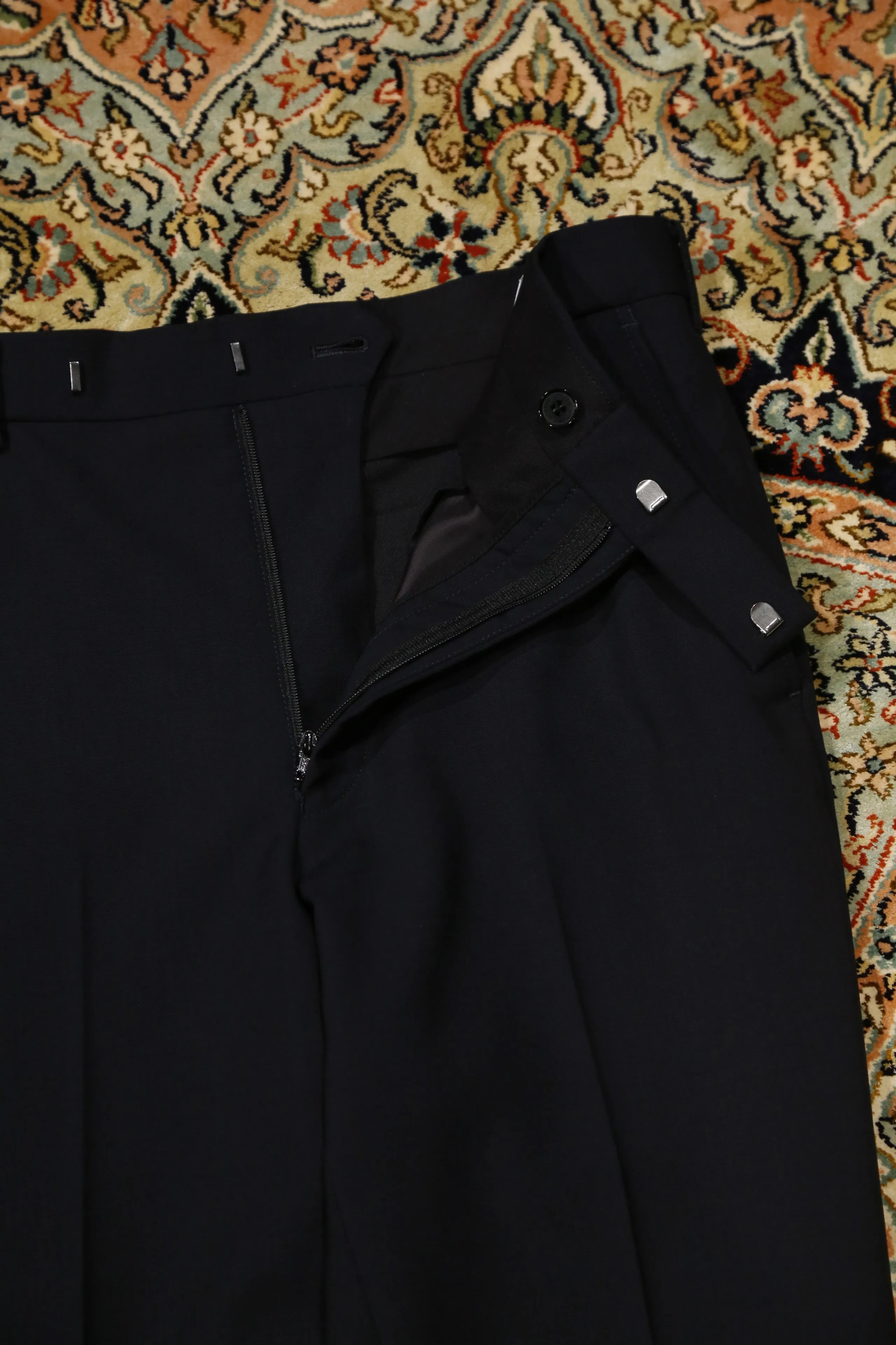 LITTLEBIG NAVY Slim Trousers (EXCLUSIVE)