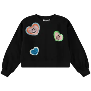 Molo Miki Festive Hearts in Black