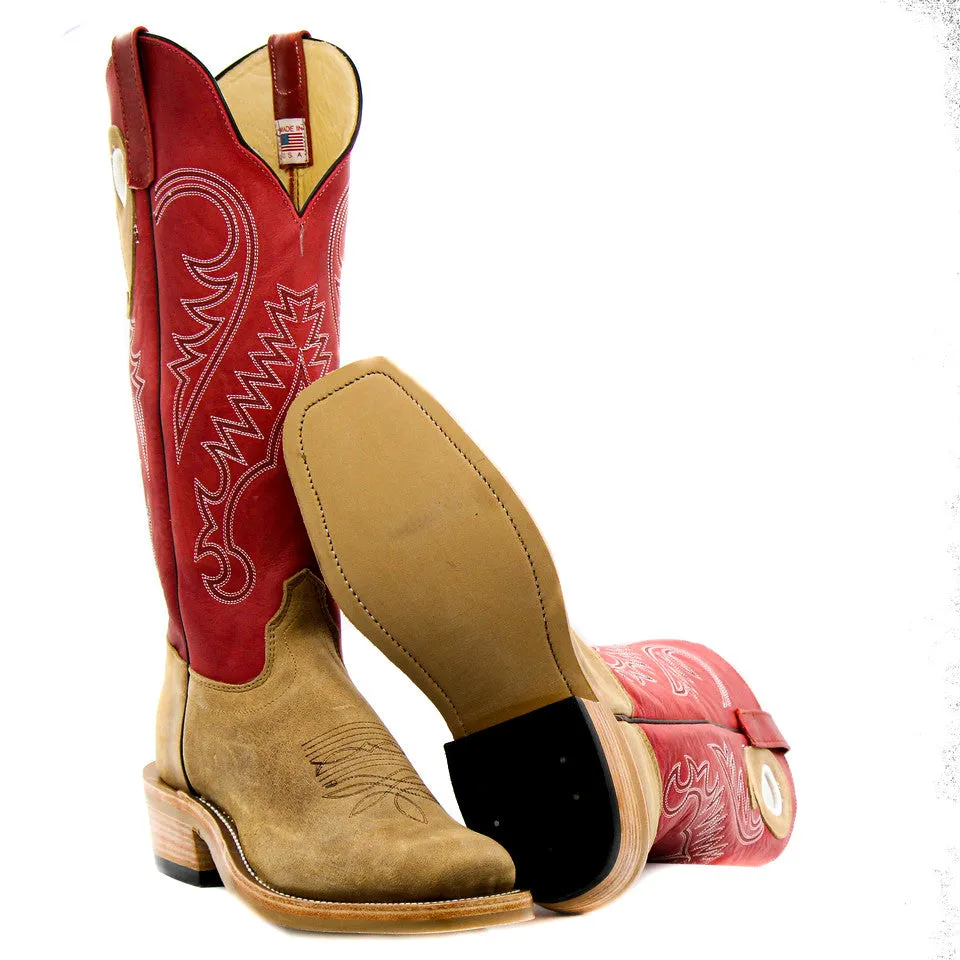Olathe Exclusive Sand Elk Butt Men's Boot