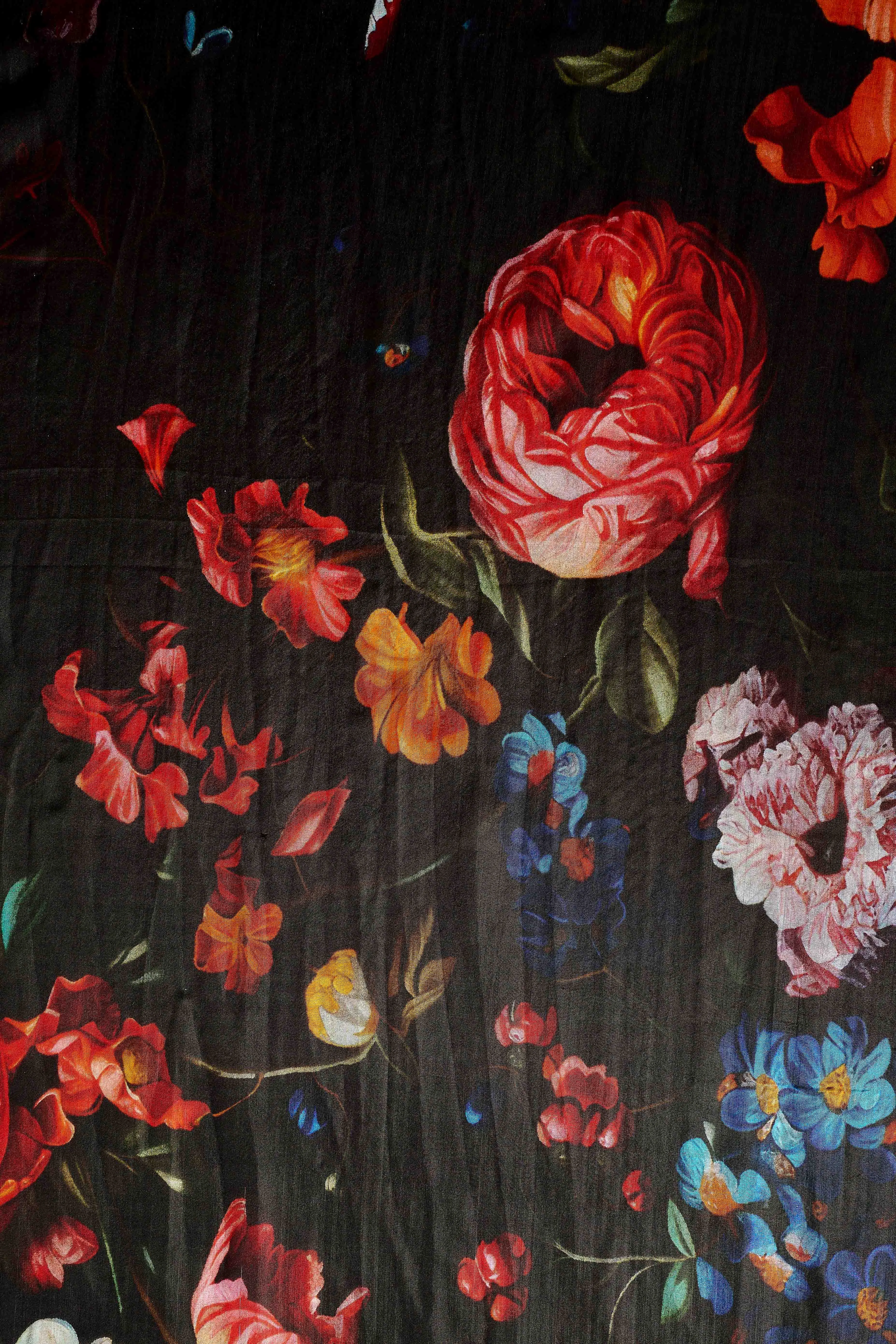 Romantic Floral Scarf - Multi