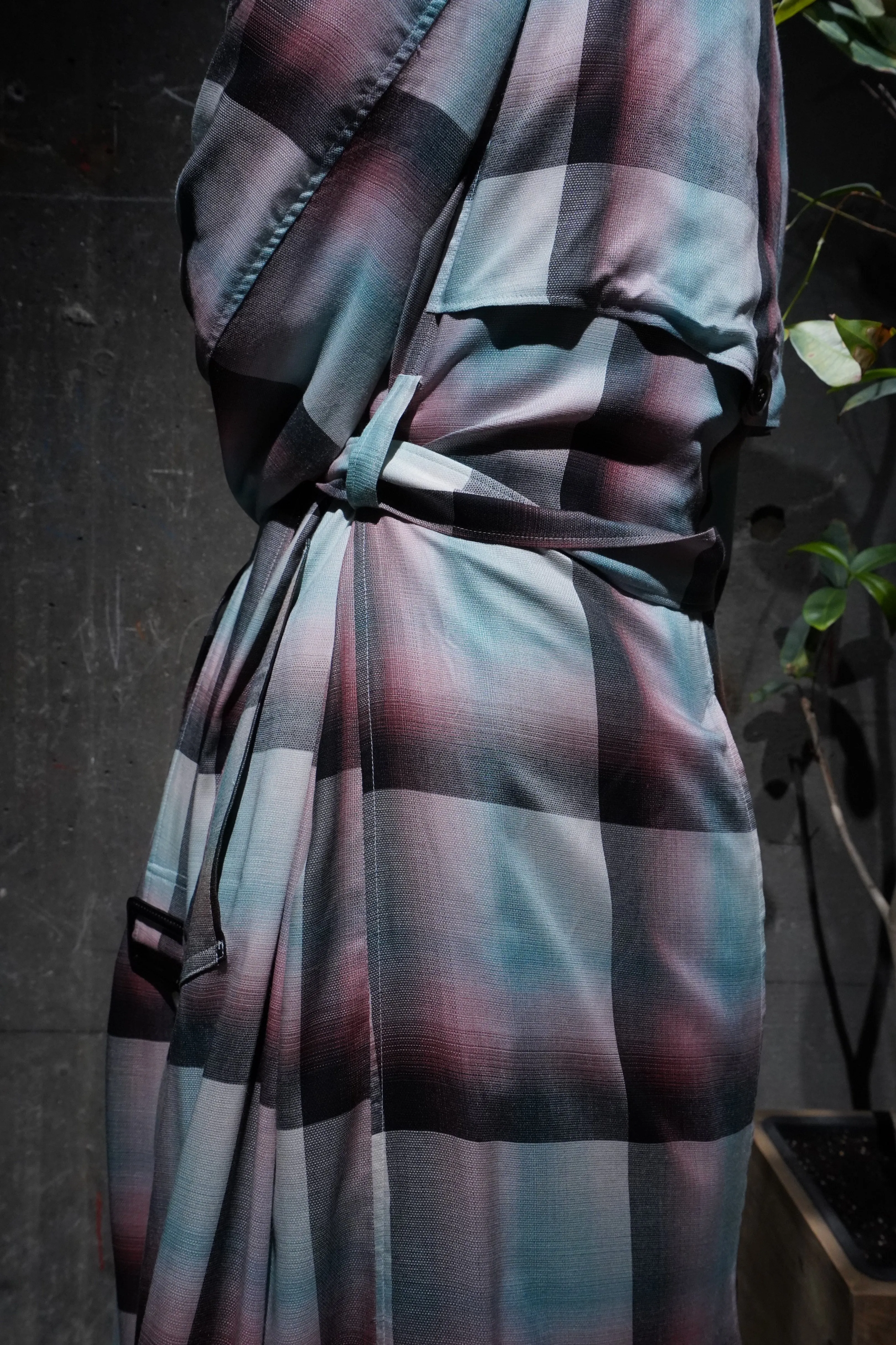 SUGARHILL OMBRE TRENCH COAT (PINK)(EXCLUSIVE)