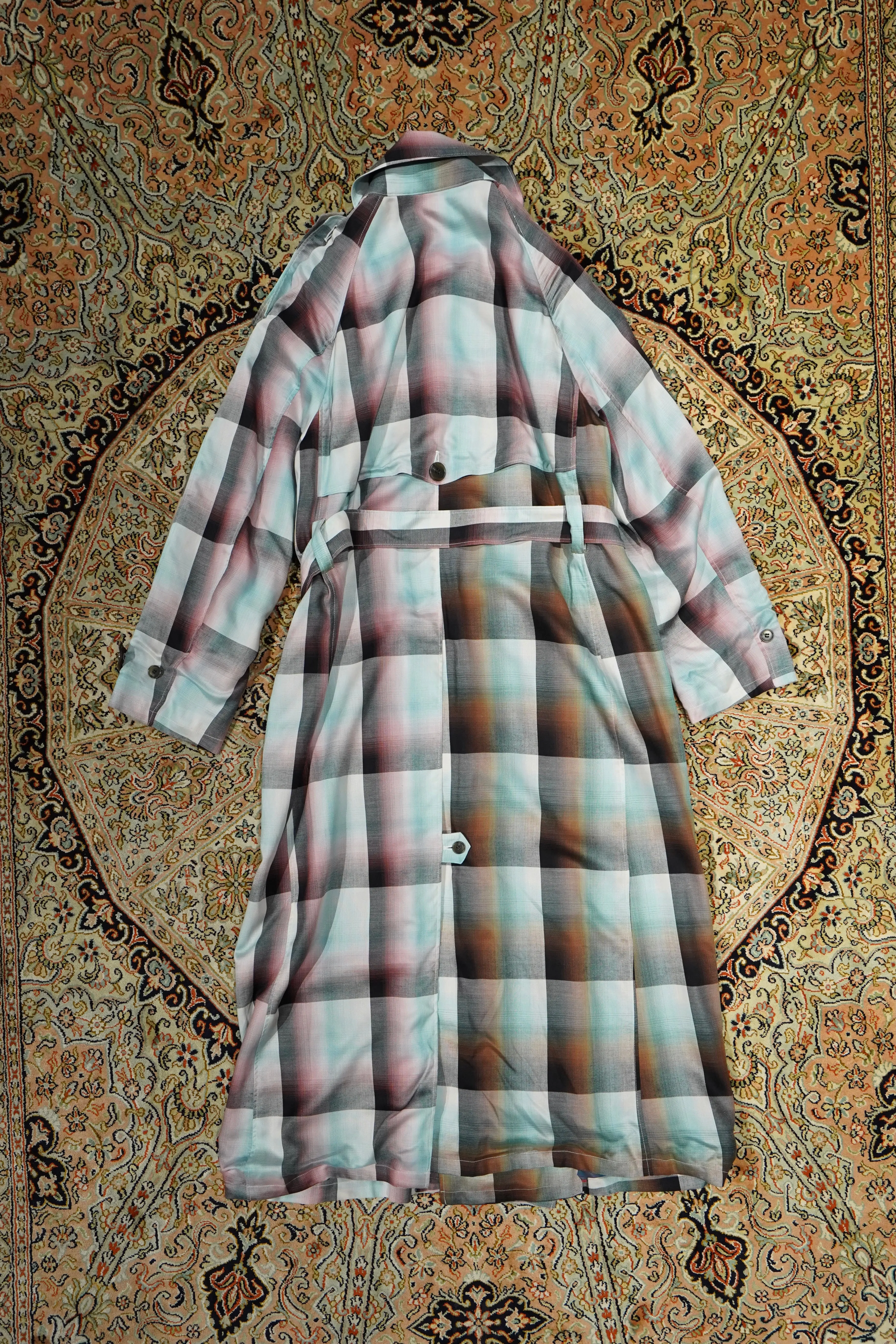 SUGARHILL OMBRE TRENCH COAT (PINK)(EXCLUSIVE)