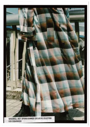 SUGARHILL OMBRE TRENCH COAT (PINK)(EXCLUSIVE)