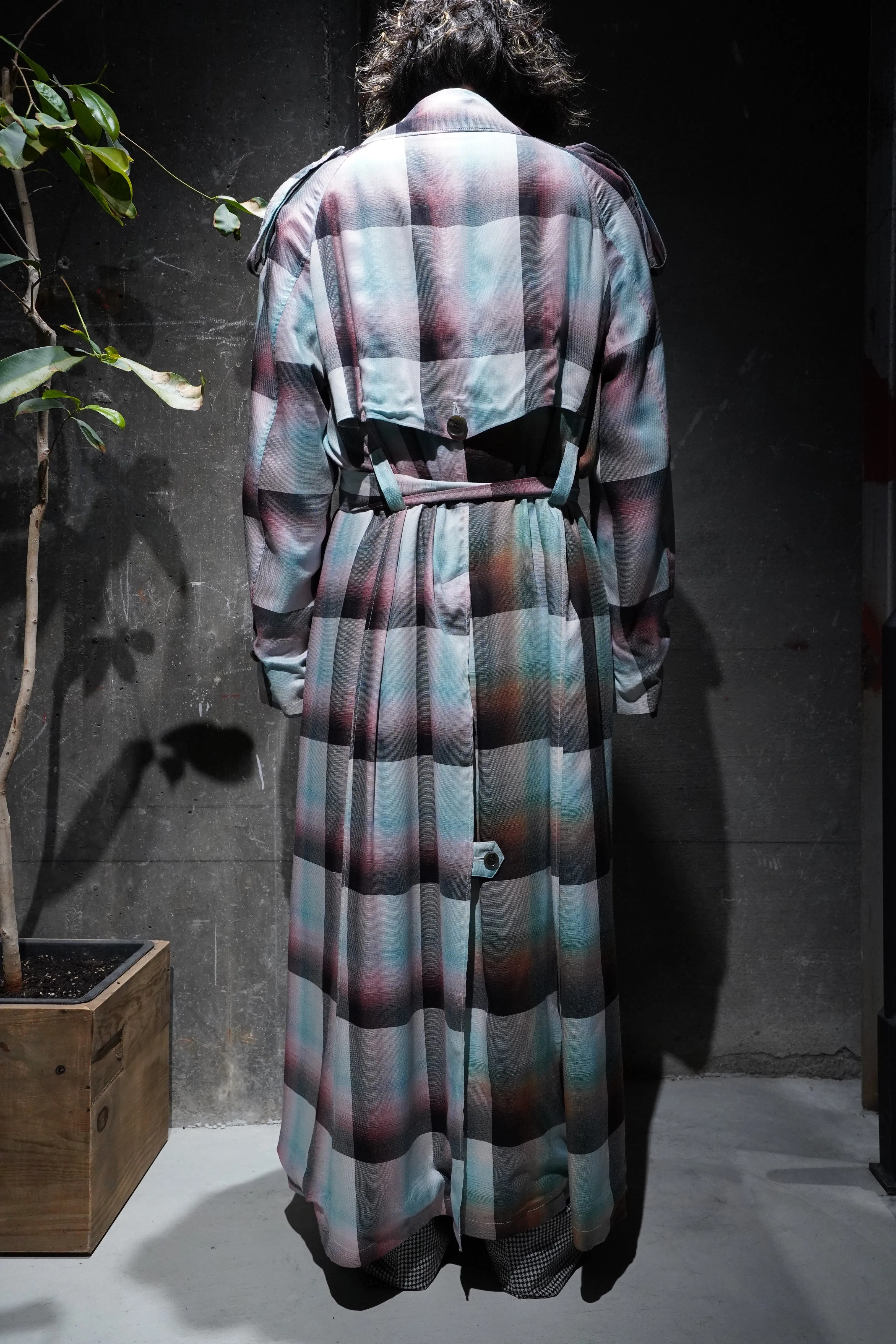 SUGARHILL OMBRE TRENCH COAT (PINK)(EXCLUSIVE)