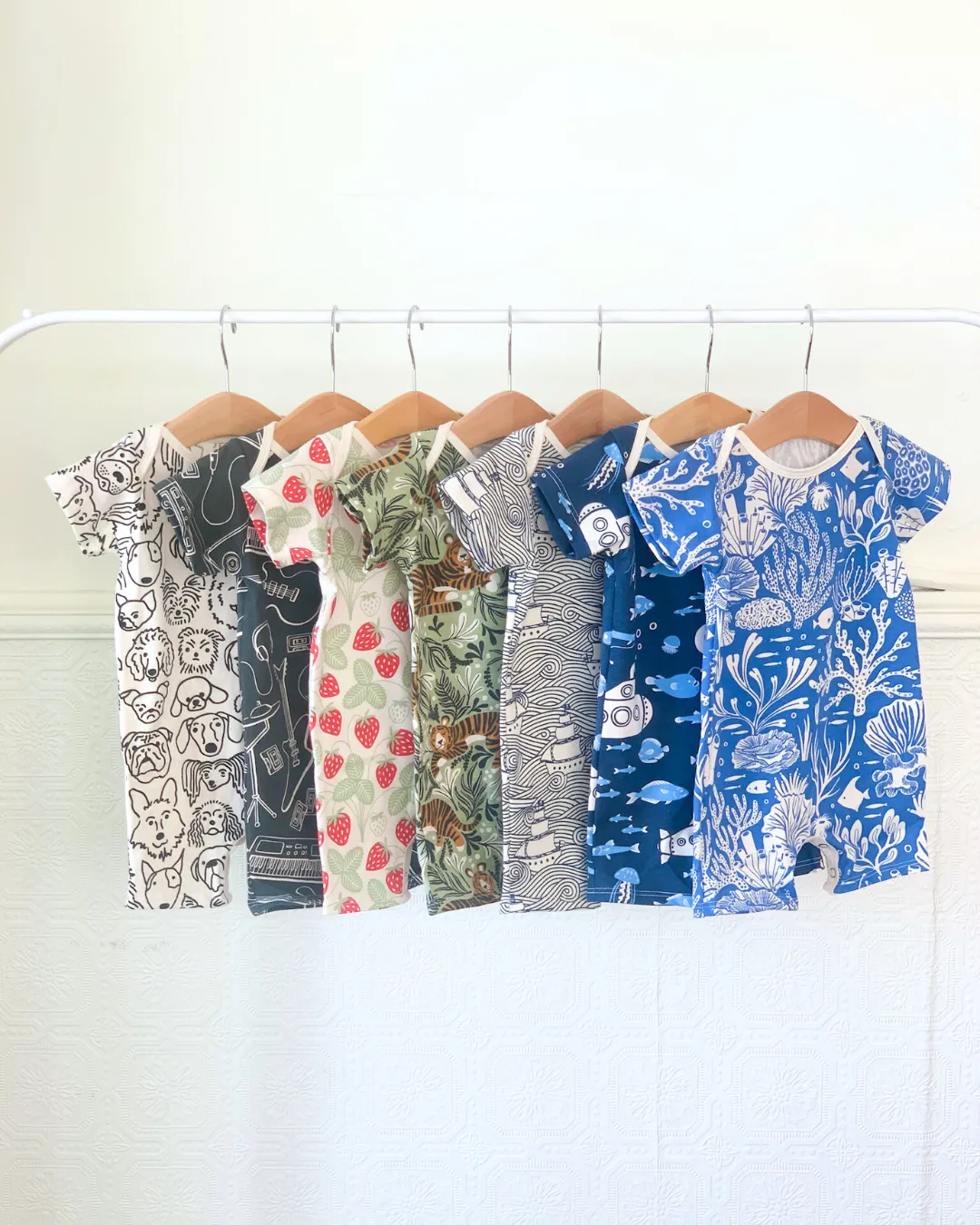 Summer Romper, Dreaming Tigers Green