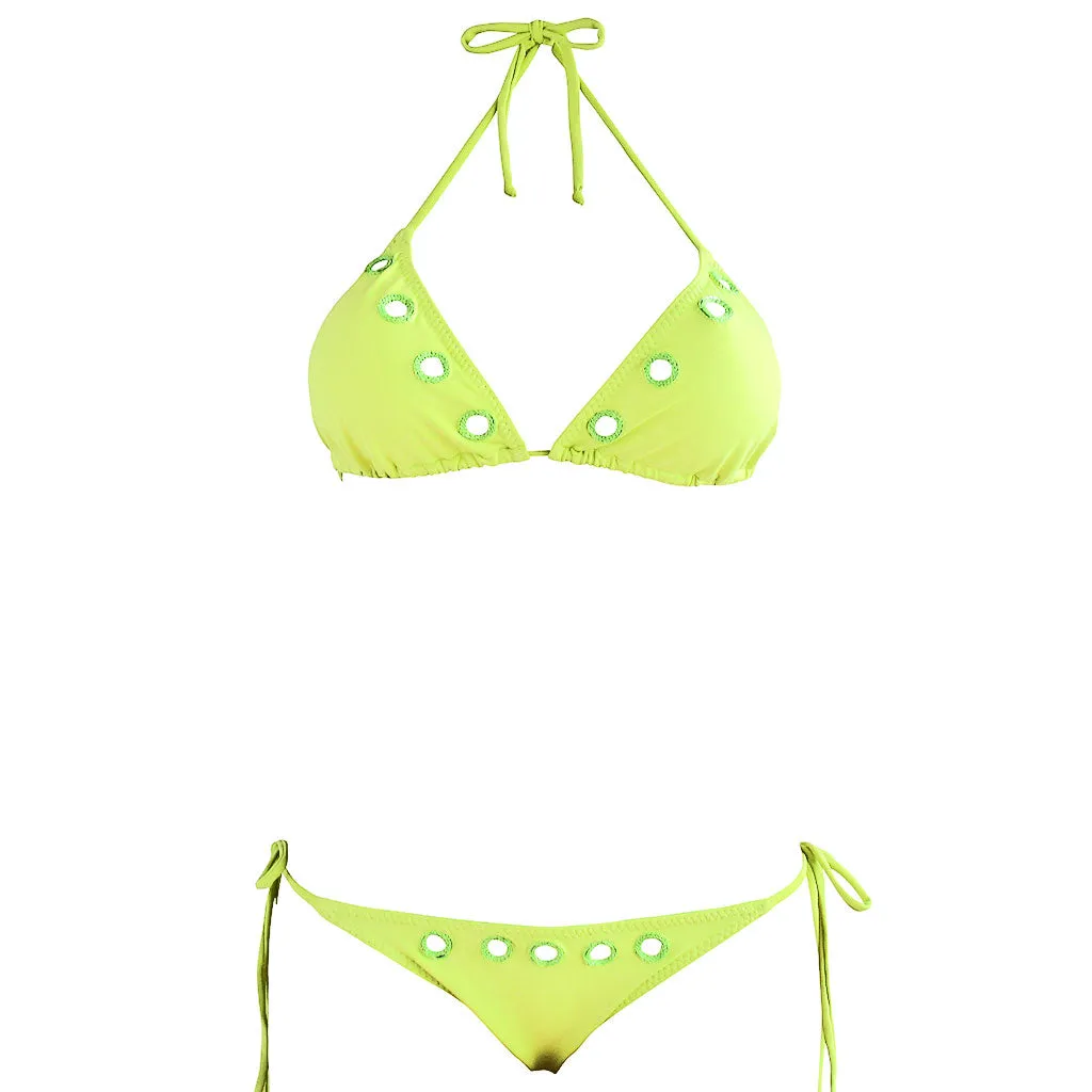 Triya Carmina Verde Flour Triangle Top