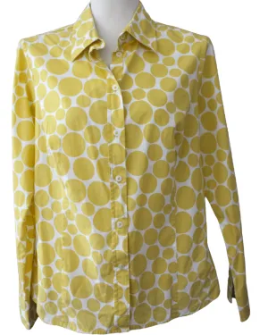 Warm Spring Dot Print Shirt